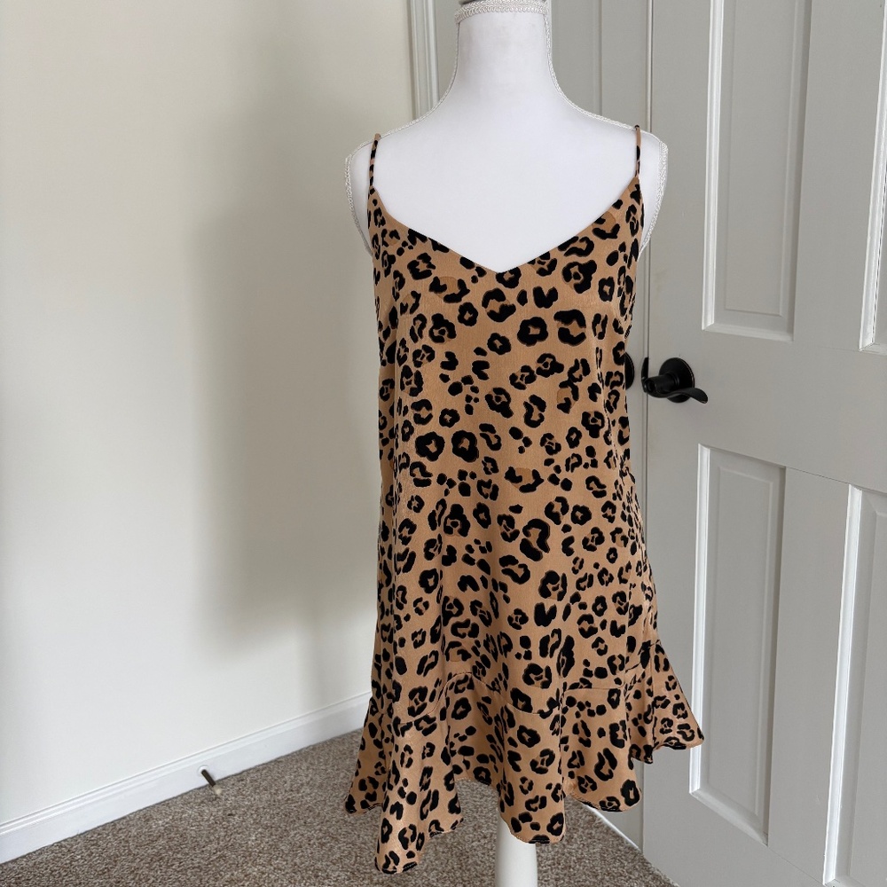 As Always - Animal Print Mini Dress